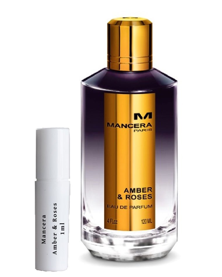 Mancera AMBER AND ROSES samples