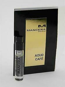 Mancera Aoud Café official scent sample 2ml 0.06 fl. oz. perfume tester