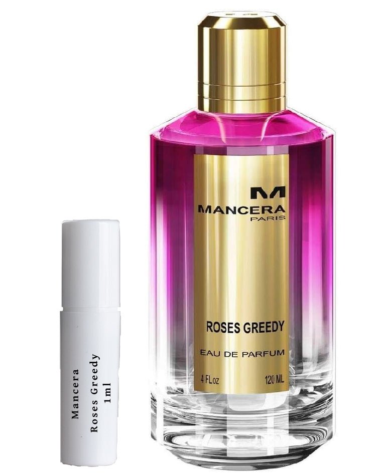Mancera Roses Greedy scent samples