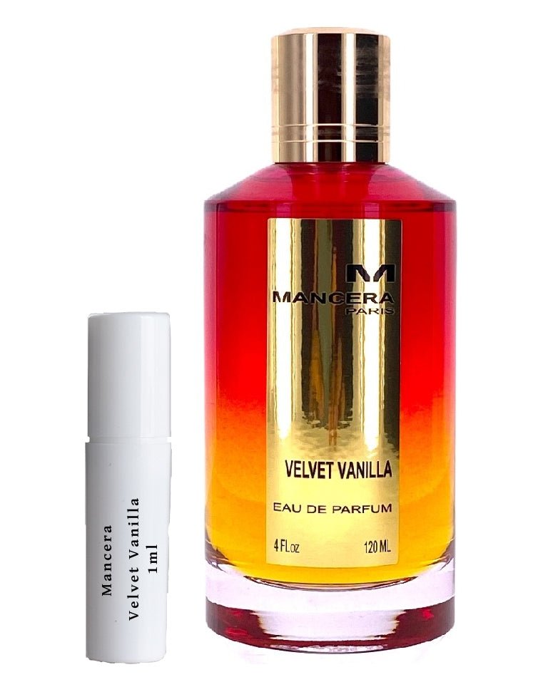 Mancera Velvet Vanilla scent samples
