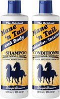 Mane 'n Tail Original Formula Shampoo and Conditioner Twin Pack, For Stronger, Longer, Healthier Hair, 355 ml/12 oz Twin Pack