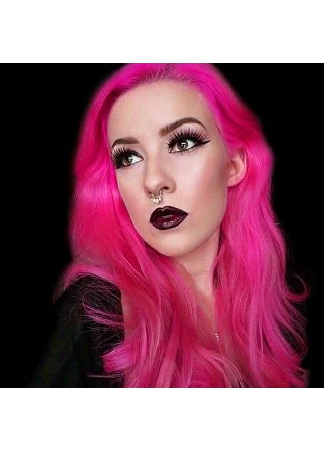 Manic Panic Hot Hot Pink Semi-Permanent Hair Dye - Ultra Bright Magenta Pink UV Reactive Vegan