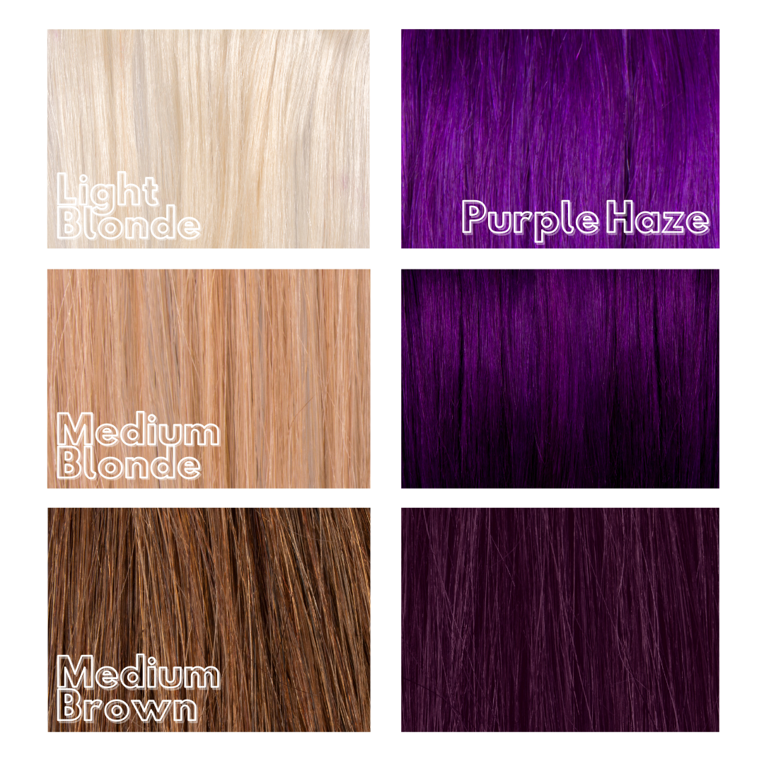 Bright Purple Semi-Permanent Hair Dye - Purple Haze | Manic Panic