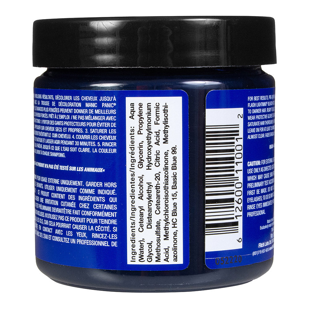 Dark Blue Semi-Permanent Hair Dye - After Midnight Blue | Manic Panic