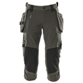 Mascot Advanced 17049 Water-Repellent Knee Pad Holster Pocket Stretch Pirate Trousers Grey