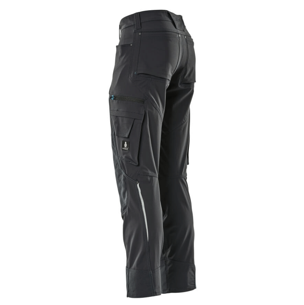 Mascot Advanced 17179 Ultimate Stretch Kneepad Work Trousers Dark Navy, 35" Waist 35" Leg