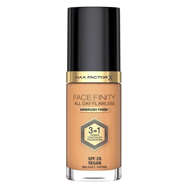 Max Factor Facefinity All Day Flawless 3 in 1 Foundation SPF20 30ml - 84 Soft Toffee
