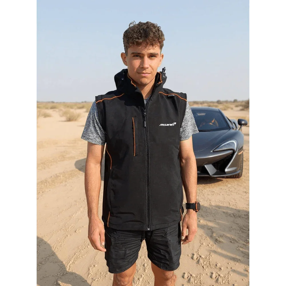 McLaren Water Repellent Stretch Softshell Jacket / Gilet - Official Workwear RRP £109.95