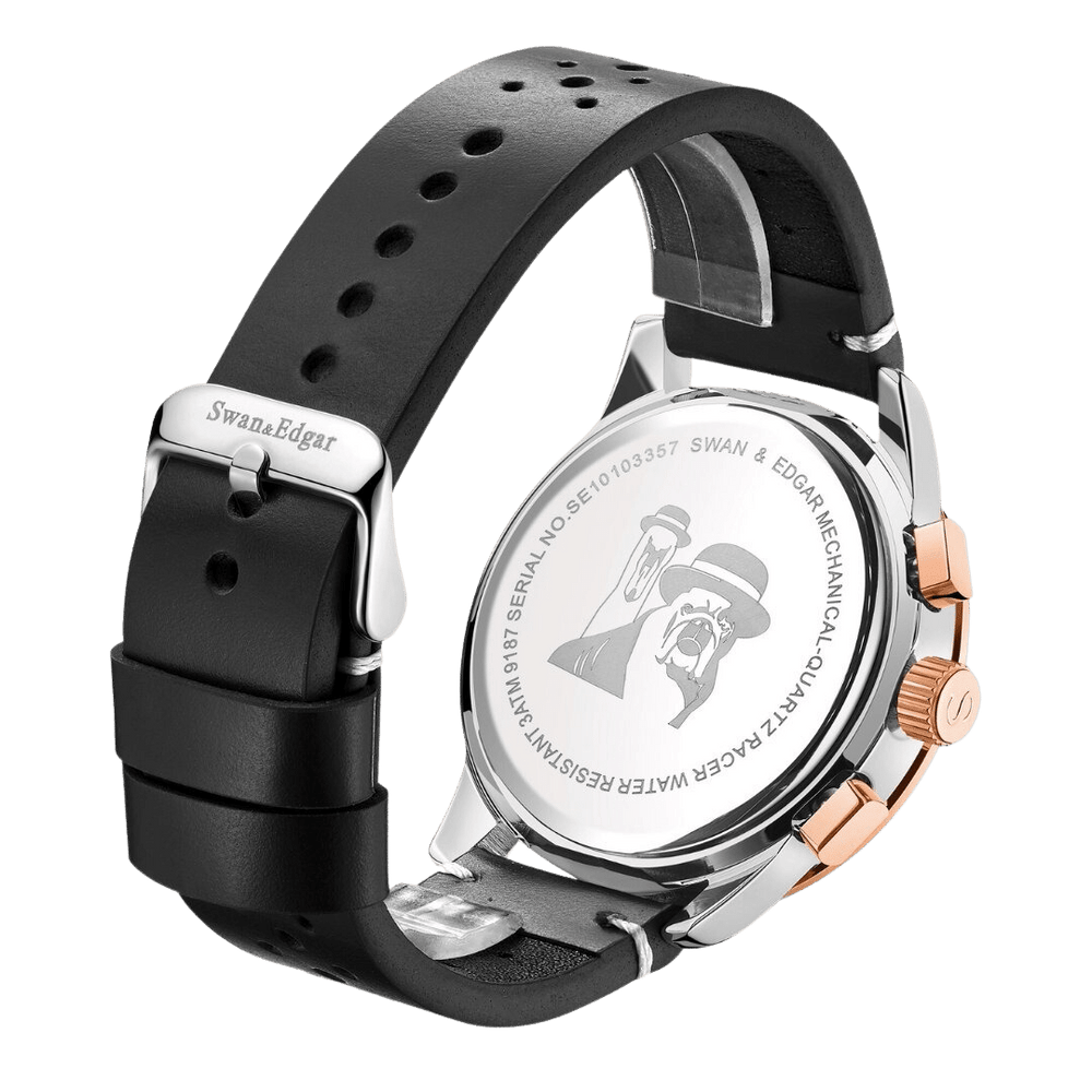 Limited Edition Swan & Edgar Hand Assembled Mechanical Quartz Racer Steel