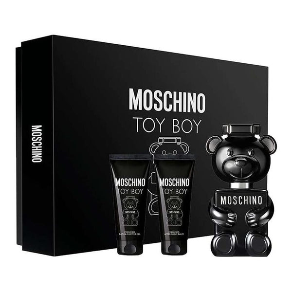 Moschino Toy Boy Gift Set 50ml EDP + 50ml Aftershave Balm + 50ml Bath & Shower Gel