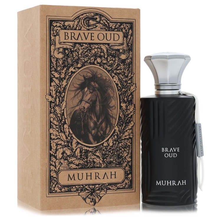 Muhrah Brave Oud Eau De Parfum Spray 3.4 oz / 100 ml for Men