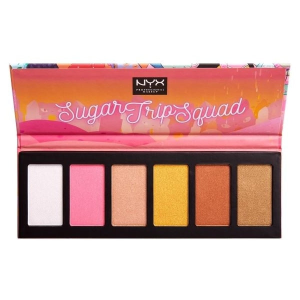 NYX Limited Edition Sugar Trip Squad Highlighter Palette 30g