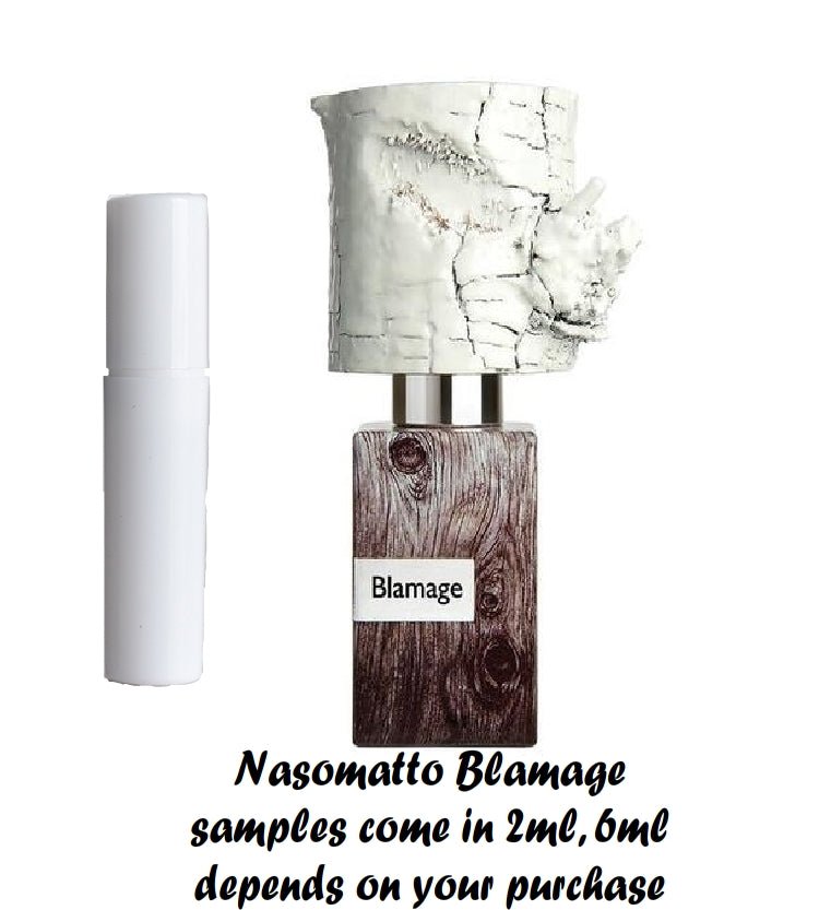 Nasomatto Blamage samples