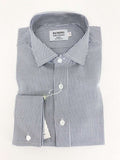 Navy Rope Stripe Slim Fit Shirt