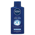 Nivea Men Cool Kick Body Lotion Instant Refreshment & 48H Hydration for Men 400 ml/13.53 oz