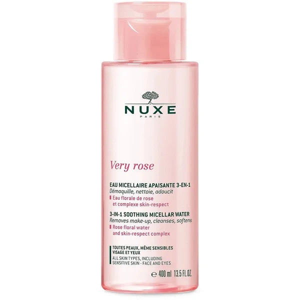 Nuxe Very Rose 3 in 1 Soothing Micellar Water 400ml