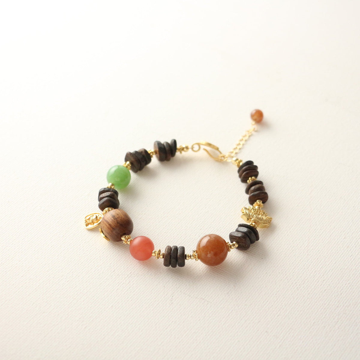 JEKIRA Vintage Agarwood & Nanhong Bracelet