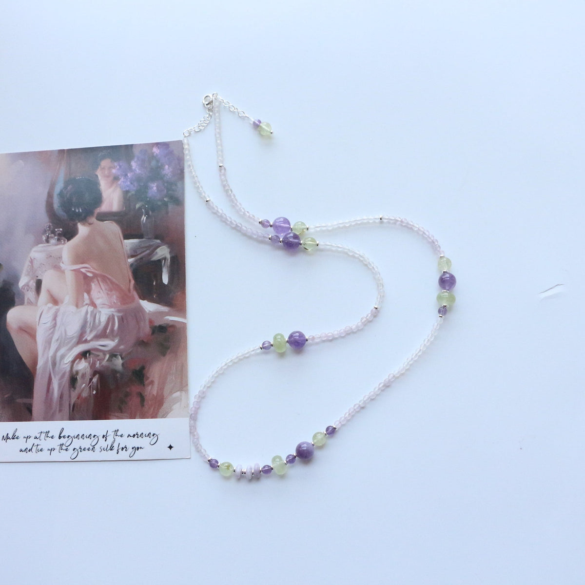 Jekira Amethyst & Lilac Stone Necklace