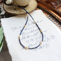 Jekira Delicate Lapis Lazuli & Baroque Pearl Necklace