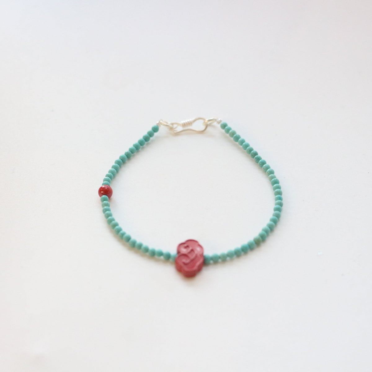 JEKIRA Turquoise & Imperial Cinnabar Cloud Bracelet