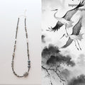 Jekira Jade Yin Yang Set – Adjustable Gothic Necklace & Double-Layer Bracelet