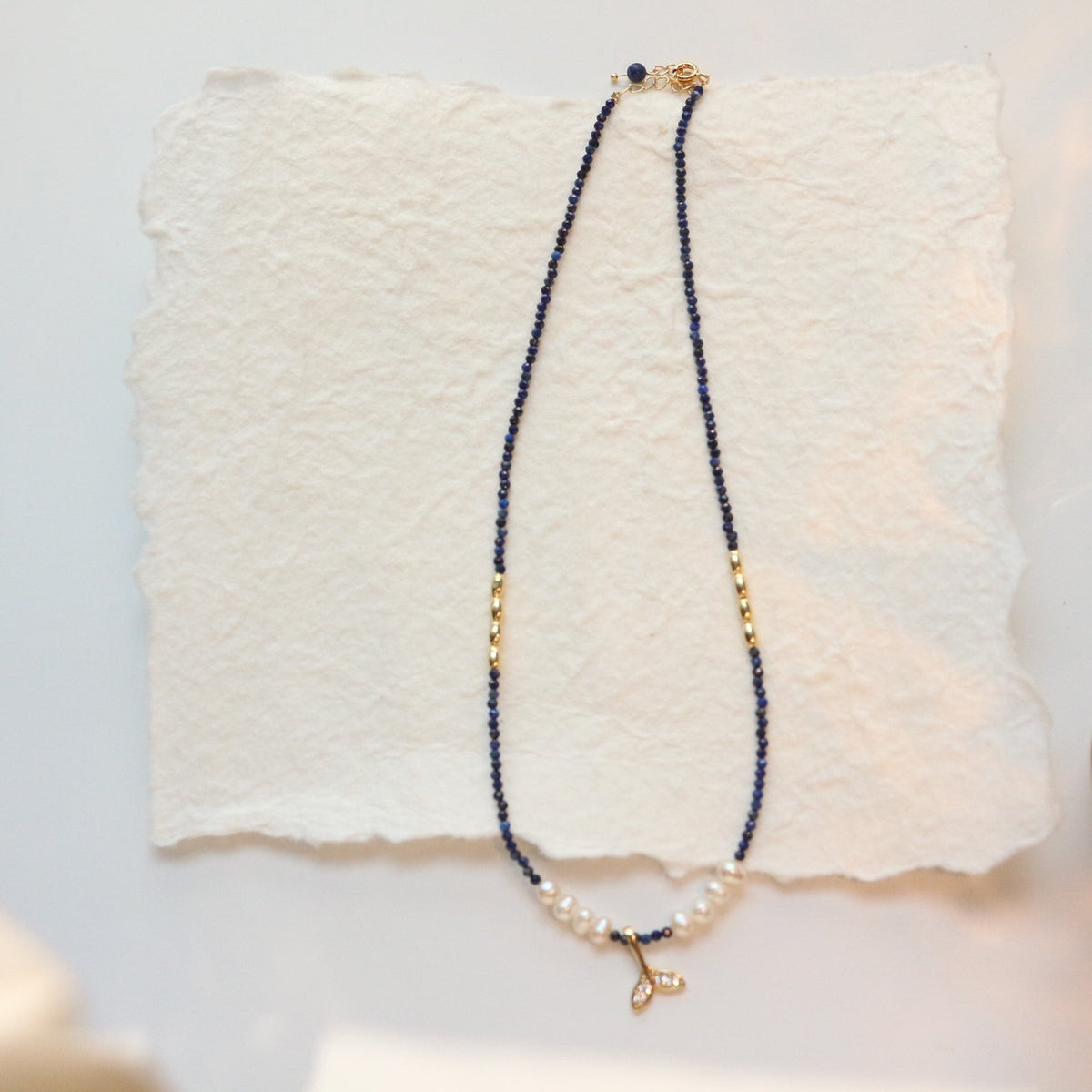 JEKIRA Lapis Lazuli & Baroque Pearl Jewelry Set