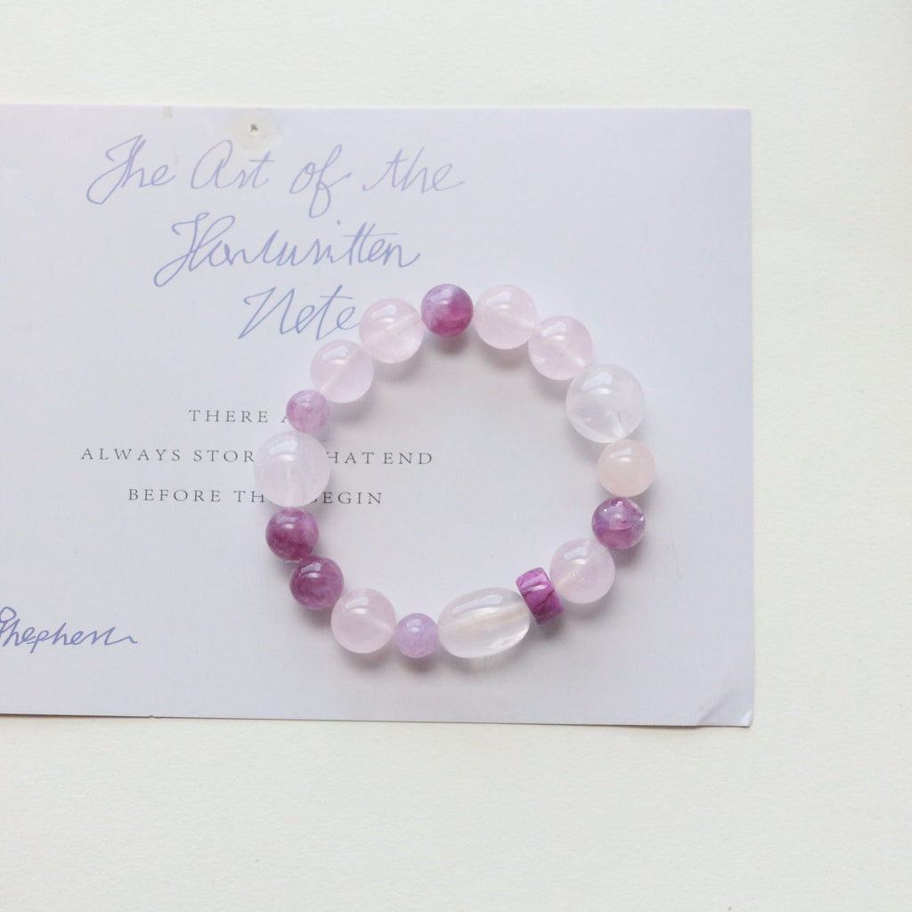 Jekira Amethyst & Rose Quartz Healing Bracelet
