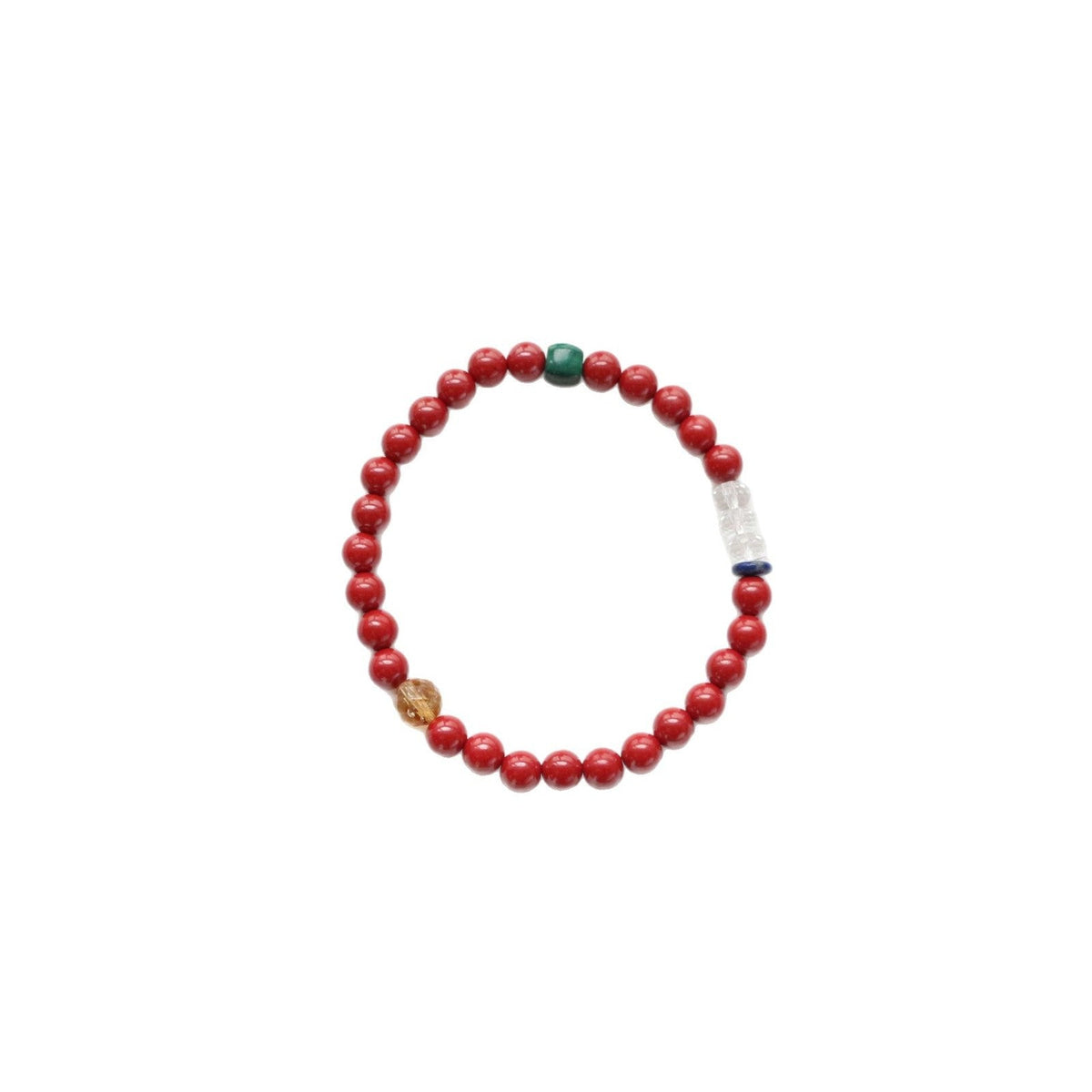 JEKIRA Imperial Vermilion Beaded Bracelet