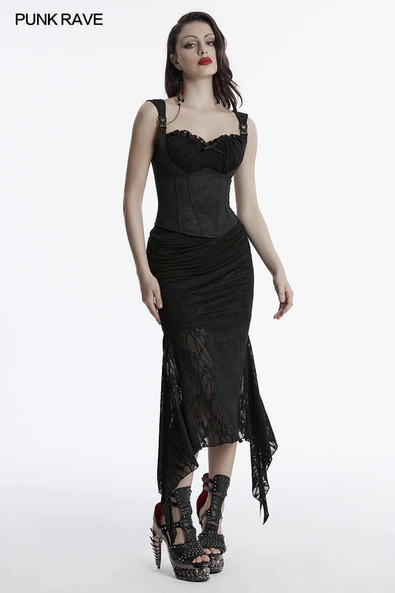 Punk Rave Arti Fishtail Skirt - Size UK 22 Left Only!