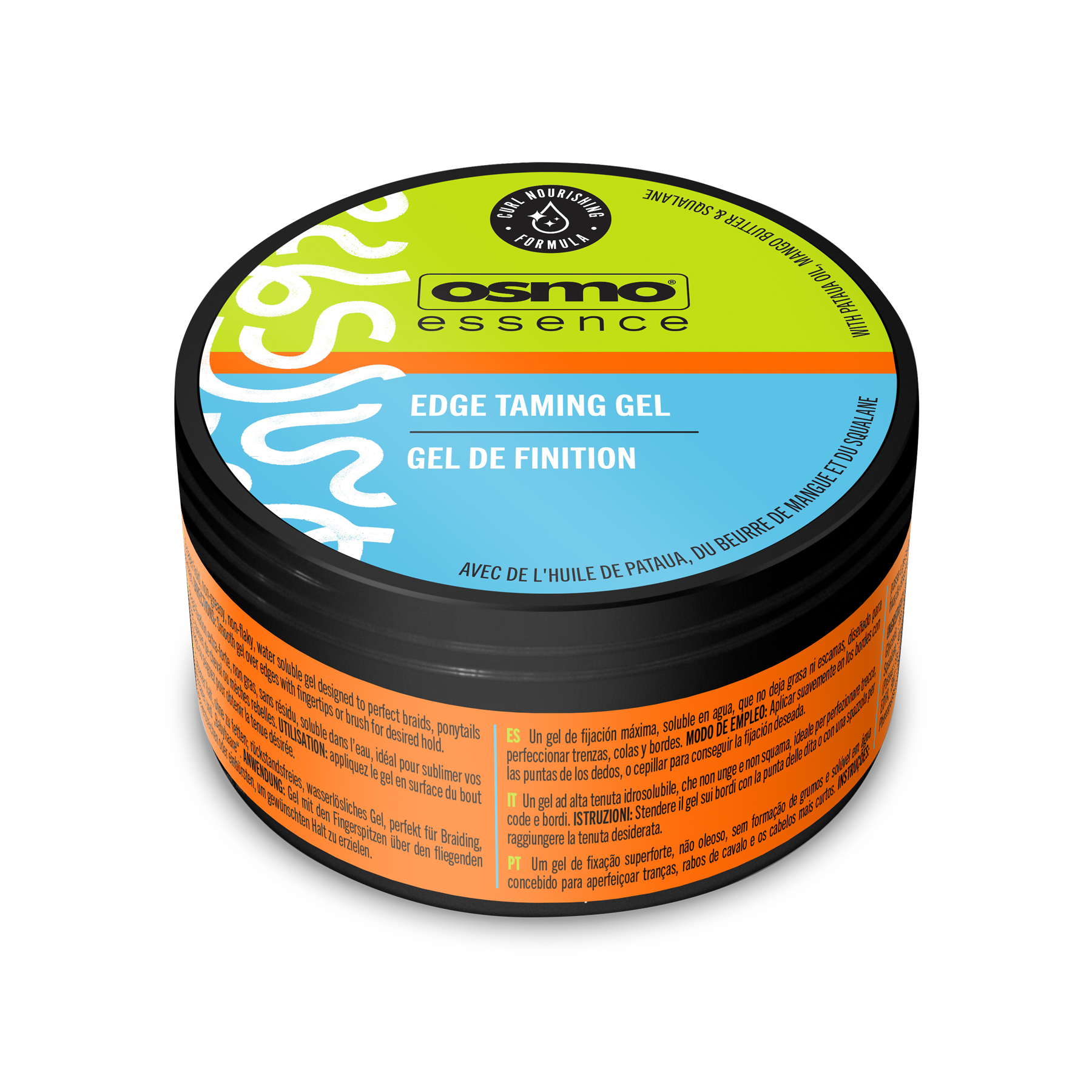 OSMO Essence Edge Defining Gel Strong Hold & Sleek Finish for All Hair Types 100ml/3.38 oz