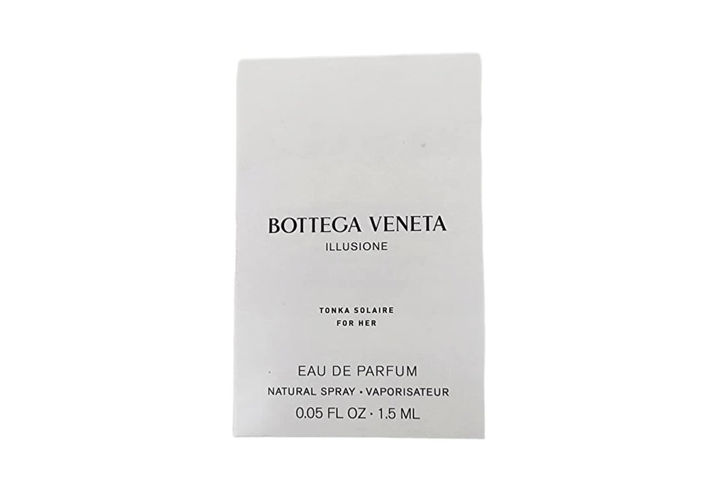 Bottega Veneta Illusione Tonka Solaire 1.5ml 0.07 fl. oz. official perfume sample perfume tester