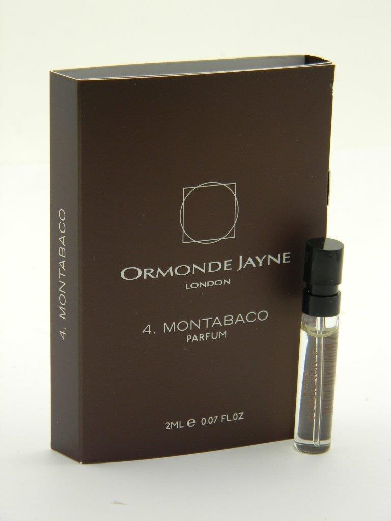 Ormonde Jayne Montabaco 2ml 0.06 fl. o.z. official perfume sample perfume tester