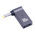 100W USB-C / Type-C Female to DC 4.0x1.7mm Male Computer Charging Adapter for Lenovo, Type-C Female to DC 4.0x1.7mm Male(Yellow)