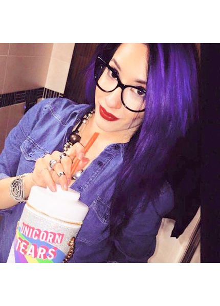 Plum Hair Dye - Dark Plum Semi-Permanent Colour | La Riche Directions