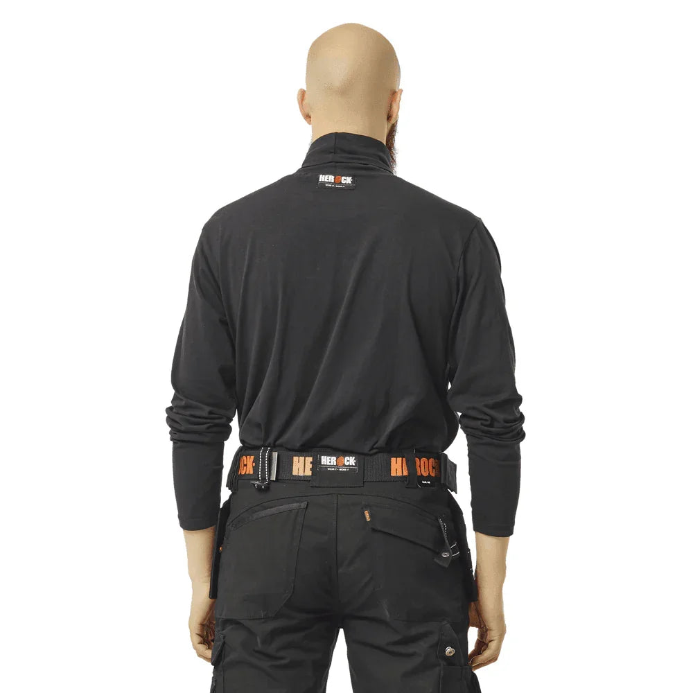 Herock Lotis Roll Neck Long Sleeve Top Black Medium