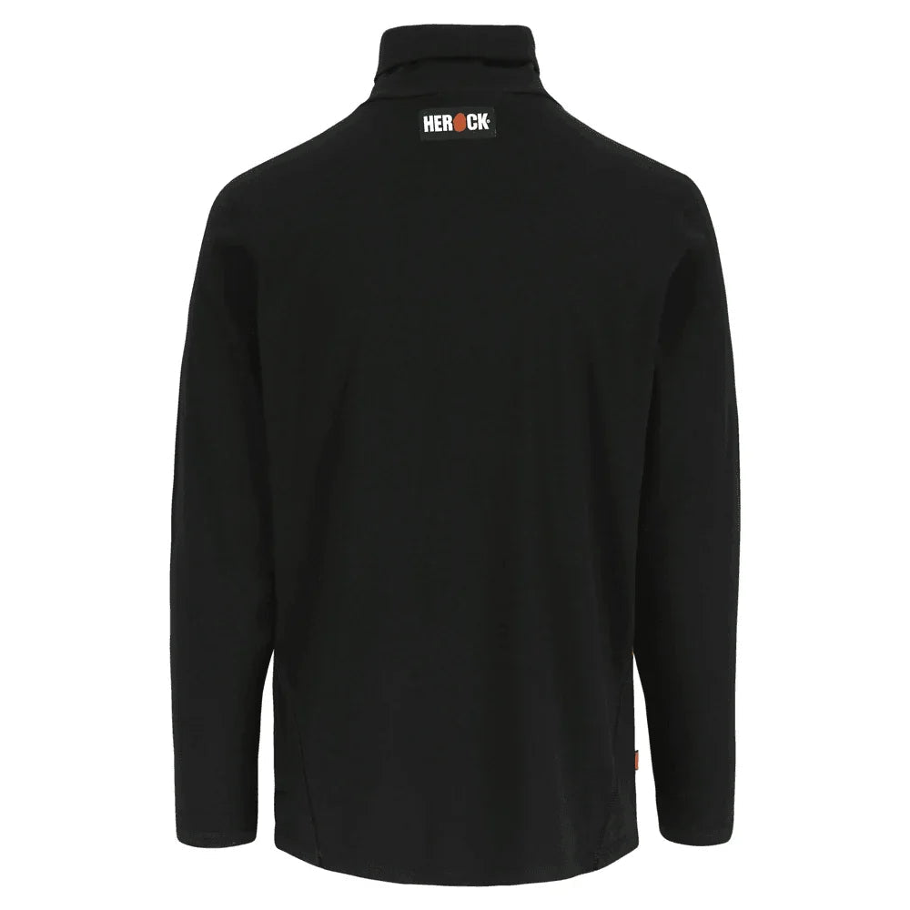 Herock Lotis Roll Neck Long Sleeve Top Black Medium