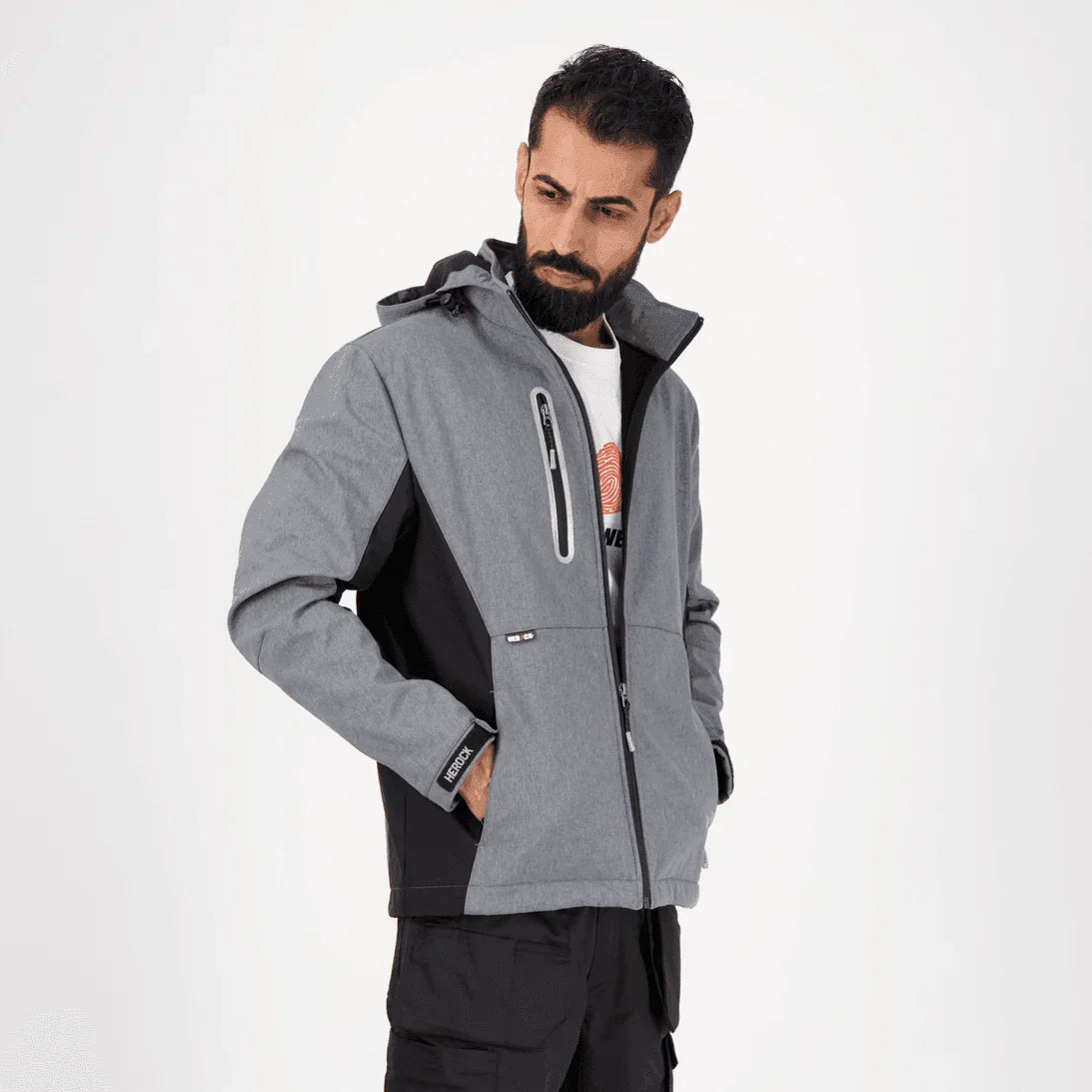 Herock Flexor Reflective Water-Repellent Softshell Jacket