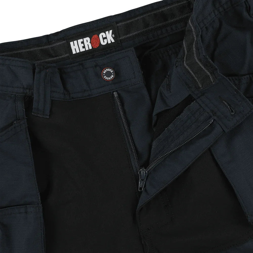 Herock Spector Multi Pocket Holster Pocket Kneepad Stretch Trousers Anthracite / Black 44" Waist - 33" Leg