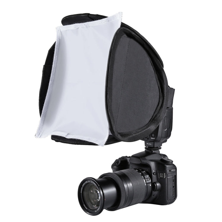 PULUZ Foldable Soft Flash Light Diffuser Softbox Cover, Size: 23cm x 23cm, 23cm Softbox