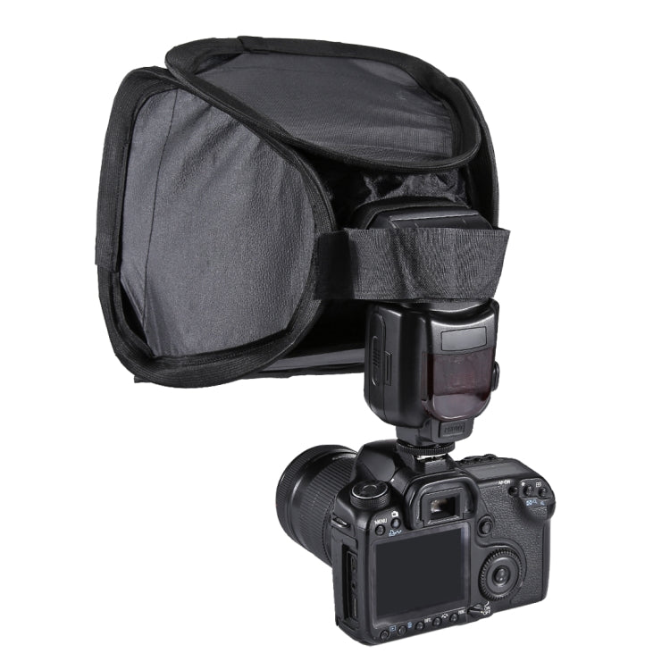 PULUZ Foldable Soft Flash Light Diffuser Softbox Cover, Size: 23cm x 23cm, 23cm Softbox