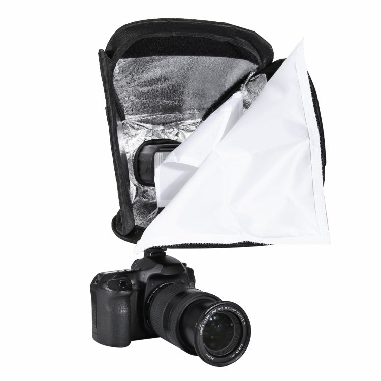 PULUZ Foldable Soft Flash Light Diffuser Softbox Cover, Size: 23cm x 23cm, 23cm Softbox