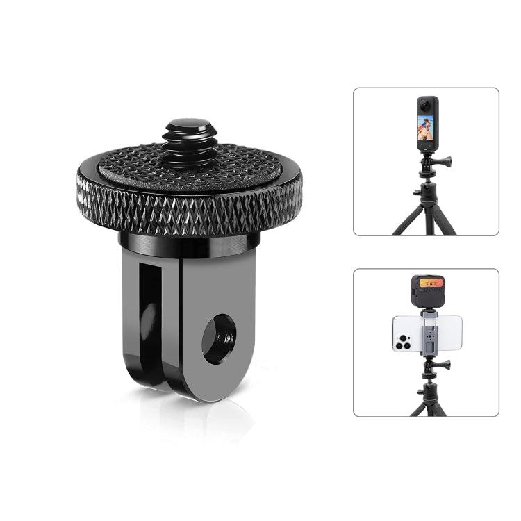 PULUZ 1/4-Inch Metal Tripod Mount Adapter for Action Cameras