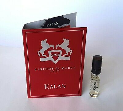 Parfums De Marly Kalan official scent sample 1.5ml 0.05 fl. o.z. perfume tester