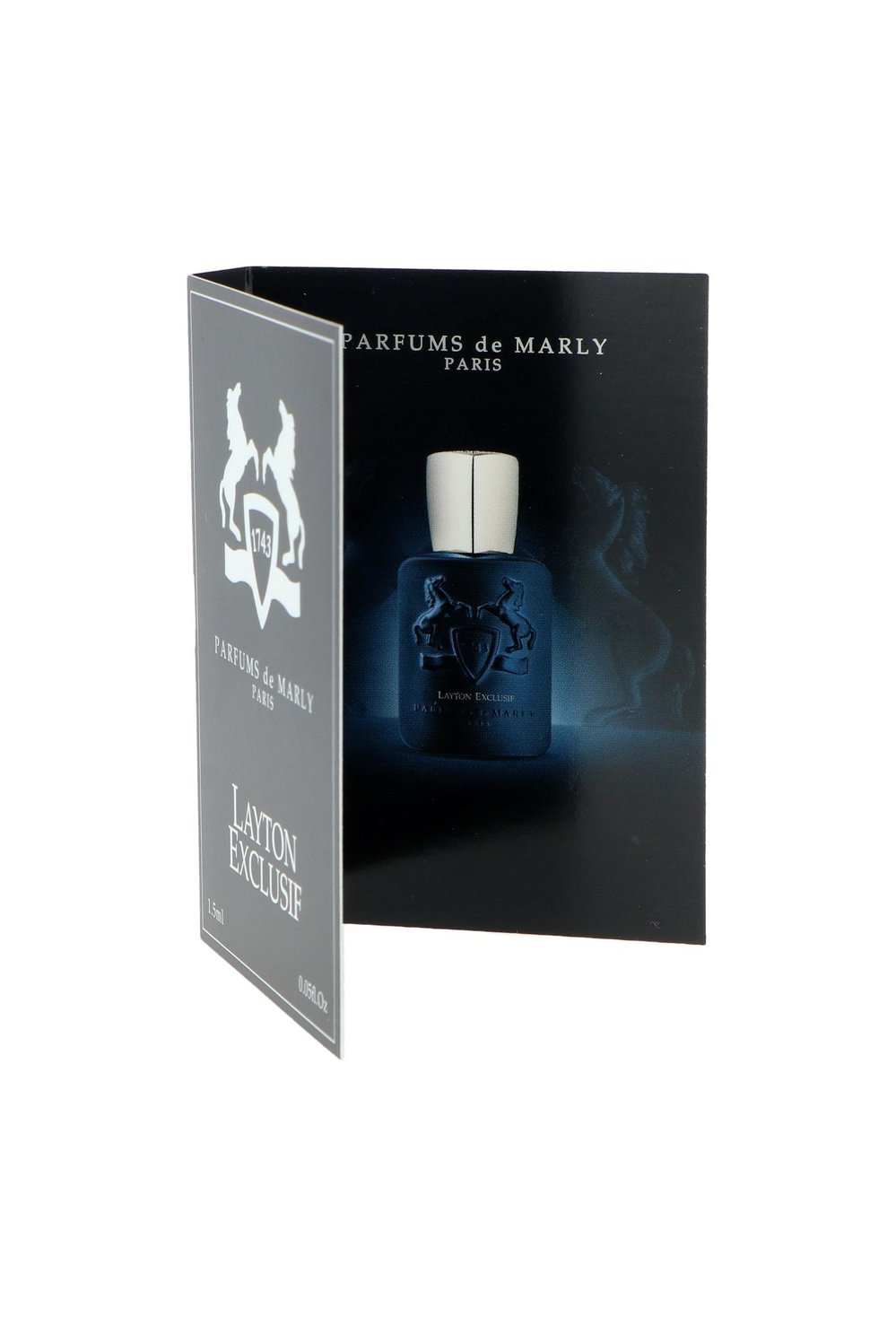 Parfums De Marly Layton Exclusif 1.5ml 0.05 fl. o.z. official perfume sample perfume tester