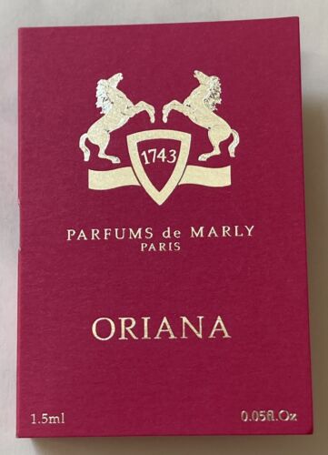 Parfums De Marly Oriana official perfume samples 1.5ml 0.05 fl. o.z. perfume tester