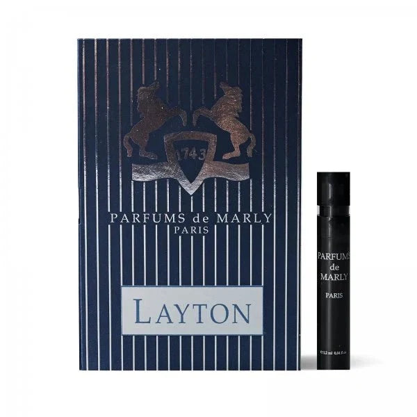 Parfums De Marly Layton official perfume sample 1.5ml 0.05 fl. o.z. perfume tester