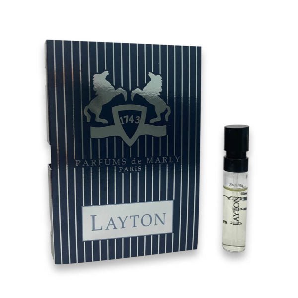 Parfums De Marly Layton official perfume sample 1.5ml 0.05 fl. o.z. perfume tester
