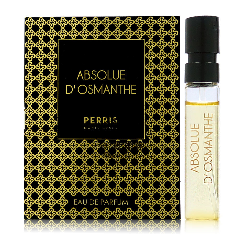Perris Monte Carlo Absolue d' Osmanthe 2ml 0.06 fl. o.z. Official perfume sample perfume tester