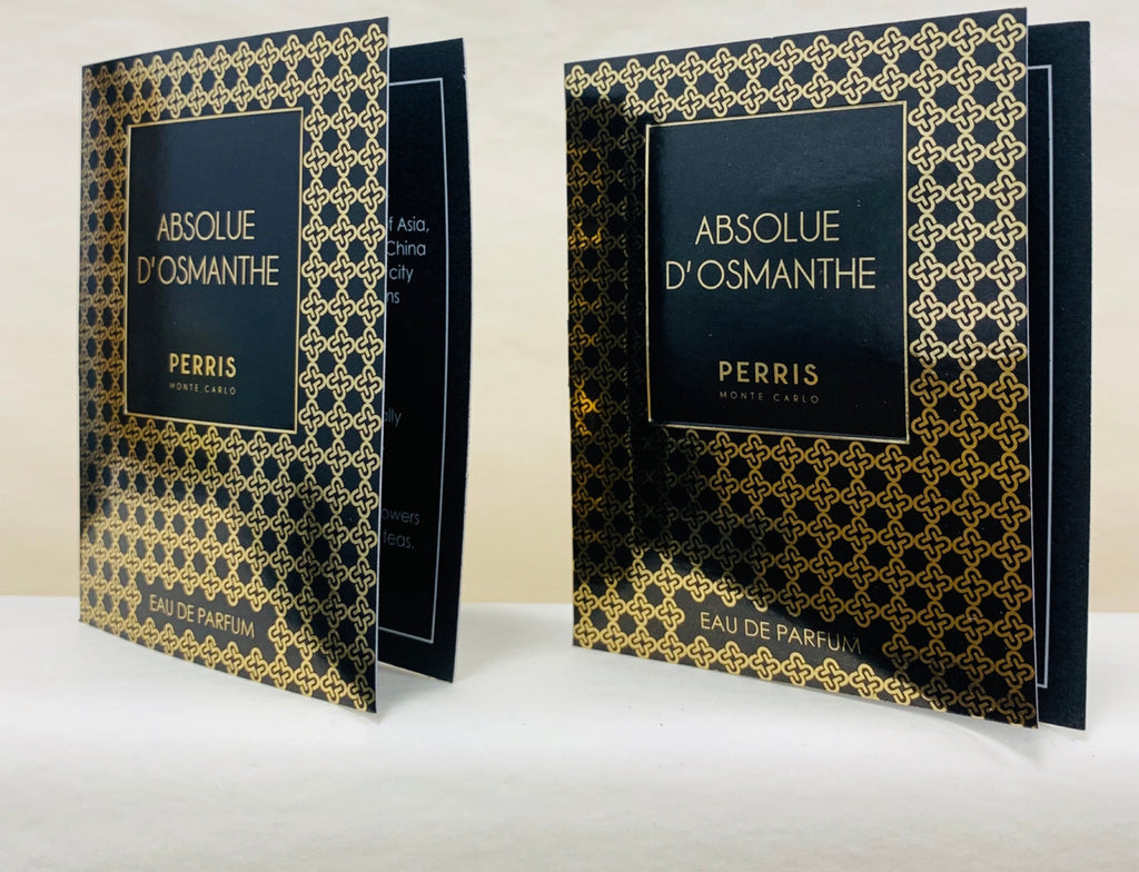 Perris Monte Carlo Absolue d' Osmanthe 2ml 0.06 fl. o.z. Official perfume sample perfume tester