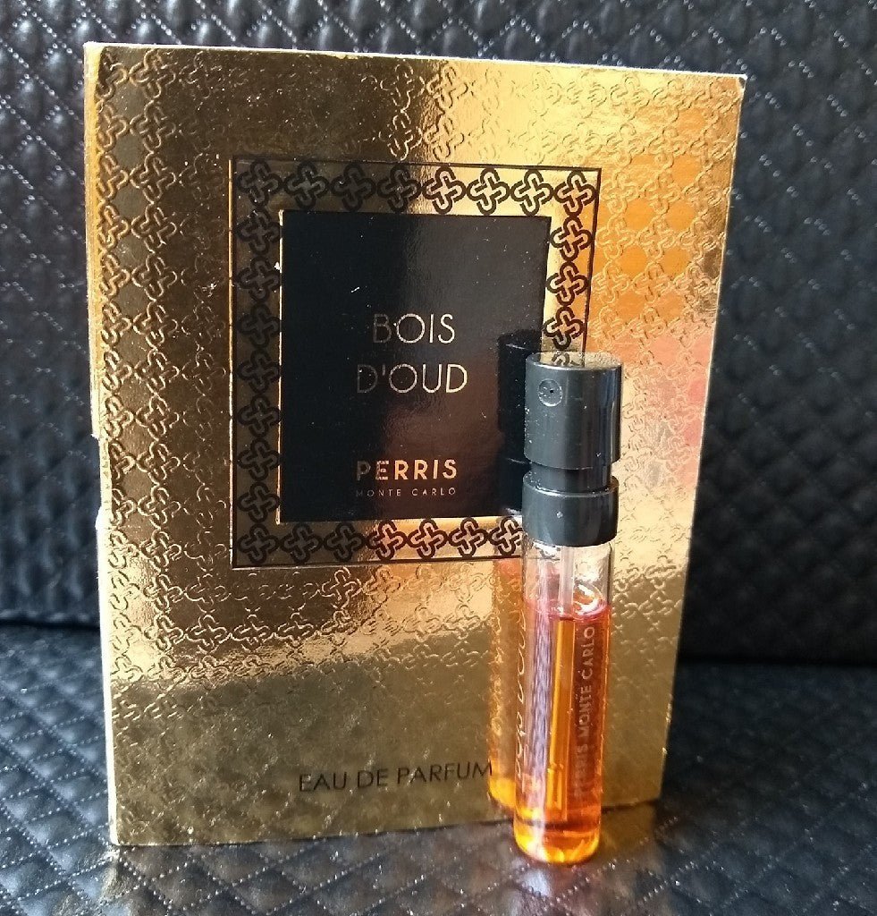 Perris Monte Carlo Bois d' Oud 2ml/0.06fl.oz. Official perfume sample perfume tester